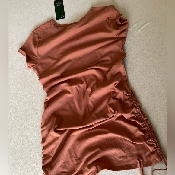 nwt wild fable ruched side tshirt dress - Picture 3 of 4